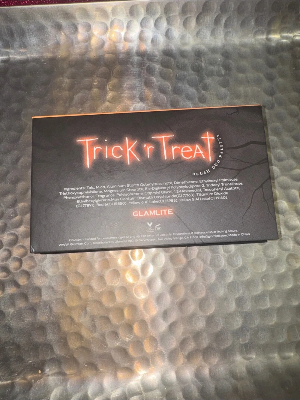 Glamlite Trick'r Treat blush  Palette -